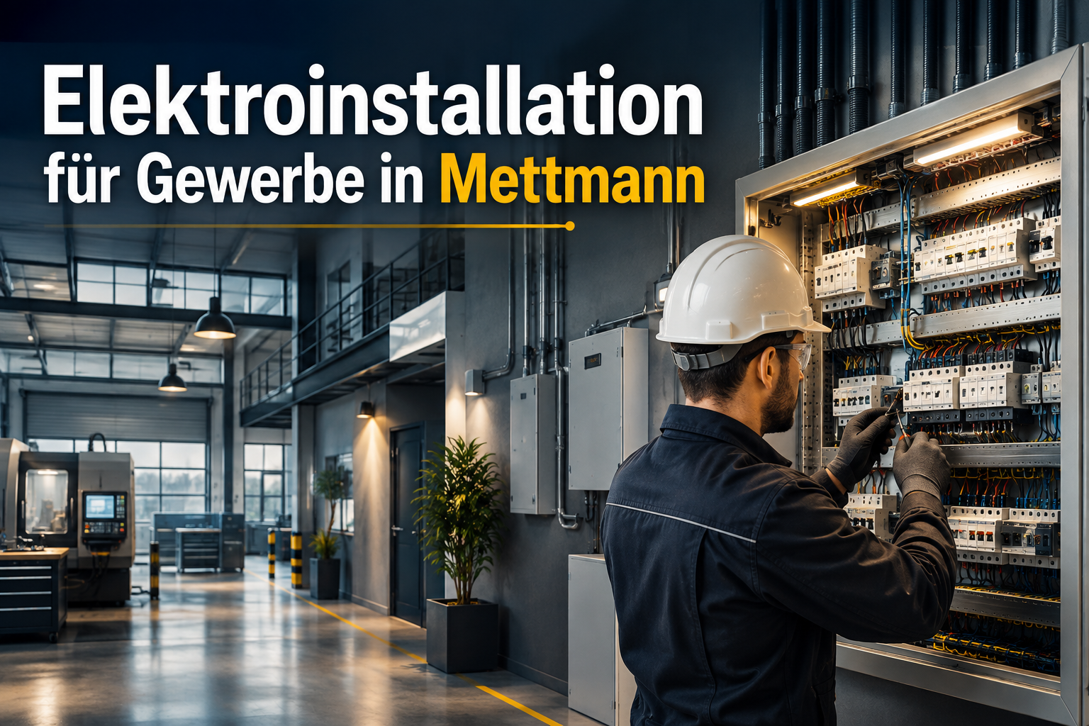Elektroinstallation für Gewerbe in Mettmann